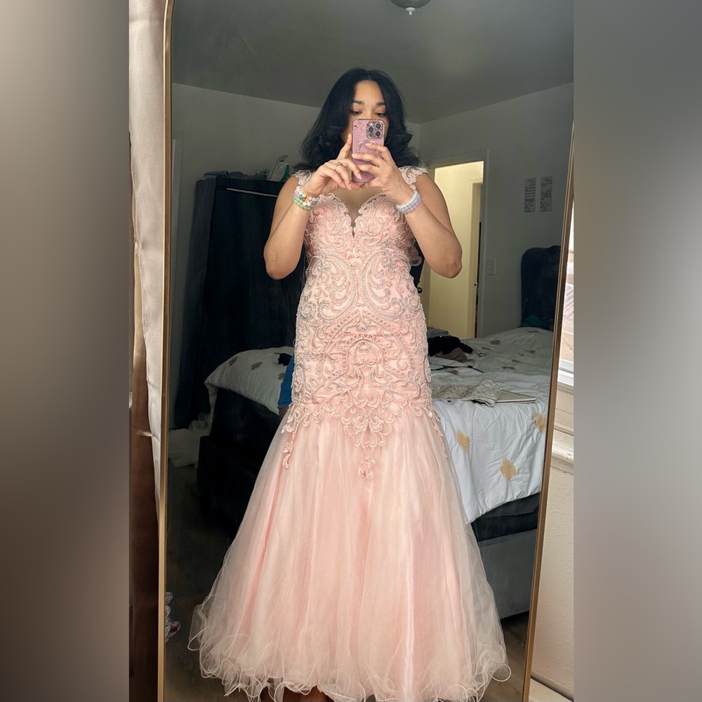 Anny Lee Pink Prom Dress - Picture 1 of 5